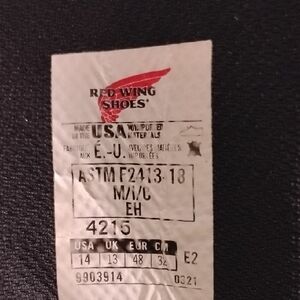 Red Wing Steel Toe Boots